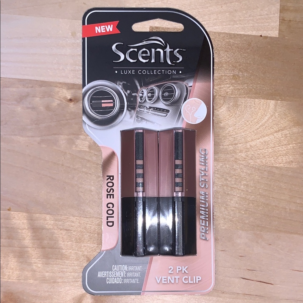 Scentsy Luxe Collection Rose Gold Vent Clip Set